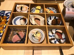 火炙九宫格寿司拼盘-柏鮨寿司.刺身.定食(米山町地中海店)