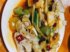 葱油蛏子-温州一家人美食(西木头市店)