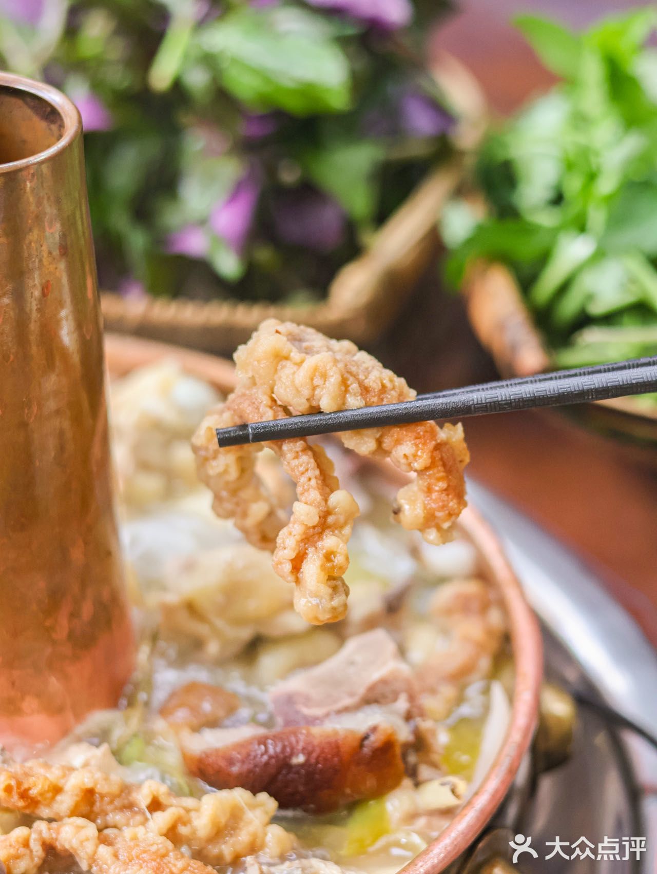 来青城山必打卡‼️特色山珍铜锅腊排土鸡馆🔥