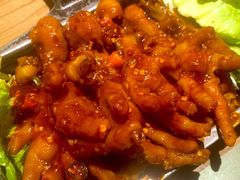 火辣鸡爪-冰川延边料理·炭烤串(原小木屋店)