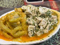 香椿拌豆腐-葛记焖饼(伏牛路店)