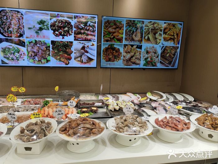 滨海小渔村·海肠捞饭·鲅鱼水饺·特色老火鱼丸汤(华田店)图片