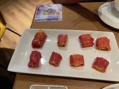 金莎海虾红米肠粉-避风塘·老港味餐厅(虹口龙之梦店)