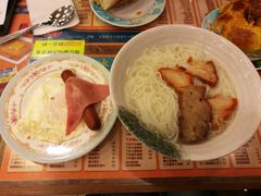 早餐F加叉烧-金华冰厅