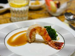 蜂蜜芥末酱佐大明虾-皇城中餐厅·潮菜传承·私享宴客