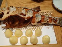 虾油海鲈鱼-山东宾馆·齐鲁苑餐厅