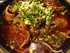 冒蒜香猪舌-觅香串串香·麻辣烫·冒菜(欧美广场店)