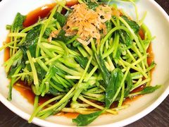 虾皮热炝芥蓝苗-海天楼中餐厅(吴宫泛太平洋酒店)