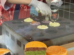 厚芋泥蛋黄甜品-拾烧车轮饼(世纪金源店)