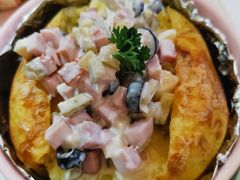 传统俄式芝士烤土豆-库滋明·俄罗斯特色美食(中央大街店)