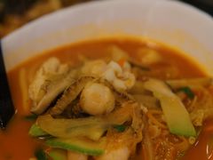海鲜辣汤面-桃园中华料理炸酱面(燕儿岛路店)