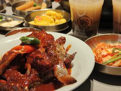 -草家酱蟹炭火烤肉店(珲春南路一店)