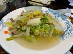大白菜油渣-胖子饭店(兴学弄店)