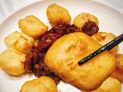 脆皮鲜奶拼蚝油牛肉-和记小菜(东方店)