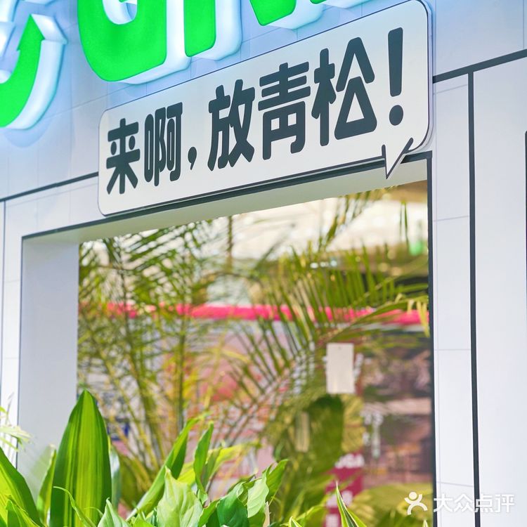 杭州探店|商场里的一抹绿|满满的春日气息