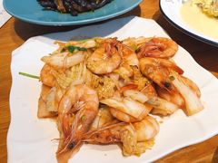 大虾烧白菜-1937青岛老味道·海肠捞饭·青岛菜(大鲍岛栈桥店)