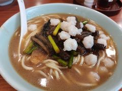 虾爆鳝面-奎元馆.百年奎元.非遗传承(西湖边的解放路店)