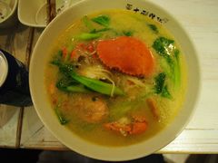 膏蟹汤面-十面欢腾·海鲜面·台式Bistro(长乐路店)