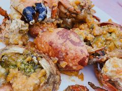 蛋黄焗荷包蟹-龙溪海鲜酒家(溪涌店)