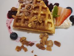 现烤华夫饼-长沙君悦酒店·自助餐厅咖啡厅