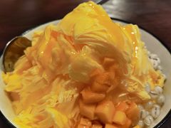 芒果绵绵冰-钱记三鲜冰粉