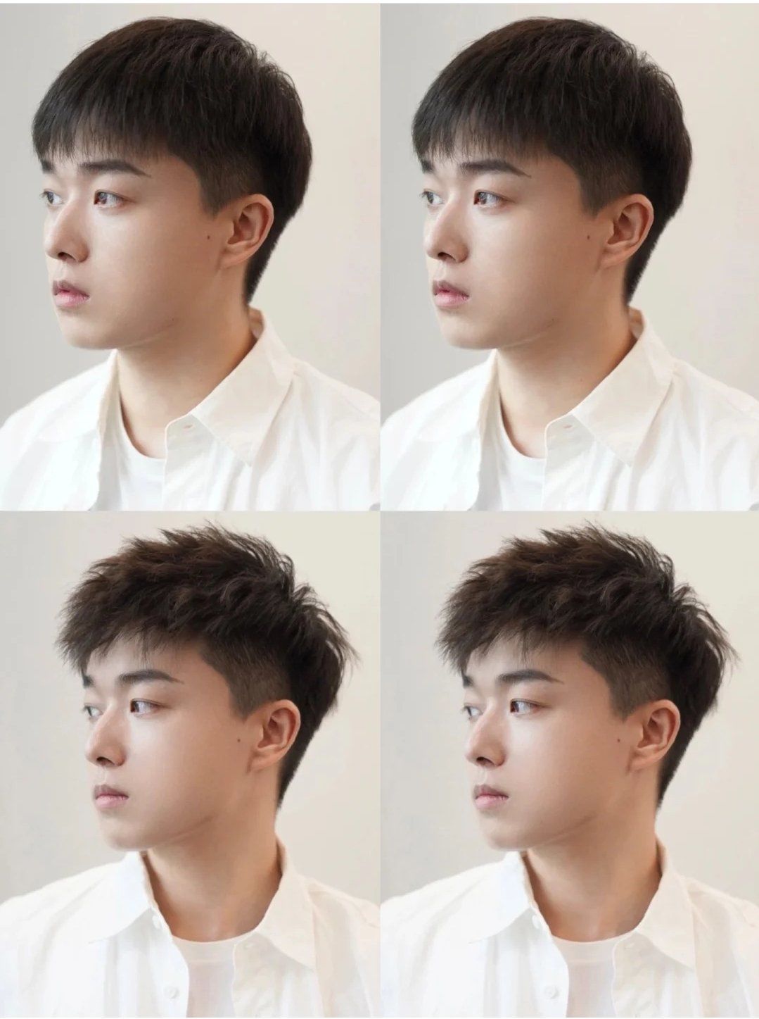 男生发型推荐 #适合发量少的男生发型 #少年感发型 #男生发型设计