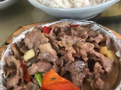 铁板三及第-裕兴农家饭店