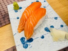 三文鱼手握-林妈妈村·日式料理(宝山万达店)