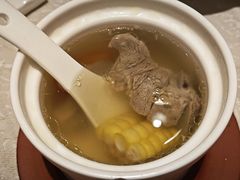 玉米排骨汤-苏州阳澄湖澜廷酒店-有景阁中餐厅