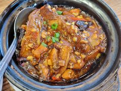 鱼香茄子煲-裕记烧腊连锁餐饮(国商分店)
