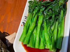 白灼广东菜心-南拳十三姨·潮汕砂锅粥(世纪金源店)