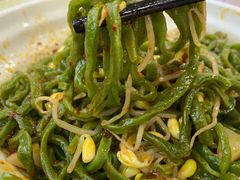 油泼面-手擀菠菜面(西康路店)