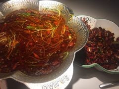 -探鱼·鲜青椒爽麻烤鱼(广州花都来又来店)