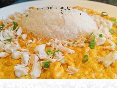 蟹肉咖喱滑蛋饭-翡翠鸟精品泰国菜(北辰财富中心店)