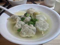 牛肉清汤水饺-台北楚楚园馅饼粥(虹桥南丰城店)