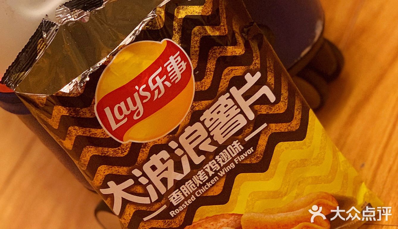 ●乐事大波浪薯片 香脆烤鸡翅味