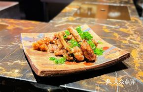 Charcoal-Grilled Pig Snout Tendon