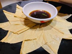 现做油豆皮-老版火锅(半坡店)