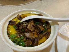 蕈油蒸蛋-大方圆酒楼(西门大街店)