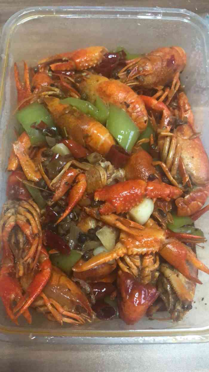 撩虾帝·小龙虾·海鲜·烧烤(凤三店)-"外卖很快,包装很到位,没有溢