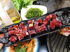 鲜切雪花肉粒-景家大乾烤肉(新村十区店)