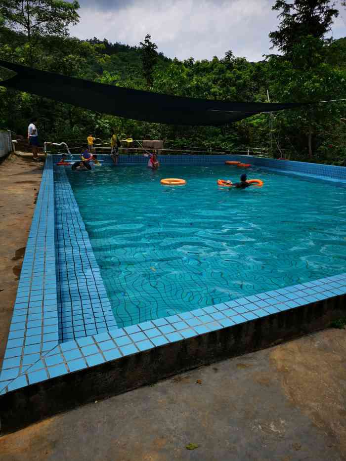 茶山游泳池图片