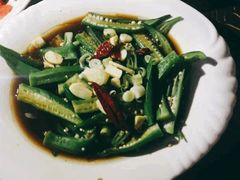白灼秋葵-云的侧面音乐餐吧(丰马牛餐饮广场店)