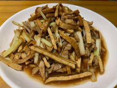香干肉丝-丁记盐蘸牛肉·新杭菜(河东路店)