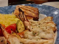 烤龙虾拼三文鱼-RED LOBSTER(dubai mall)