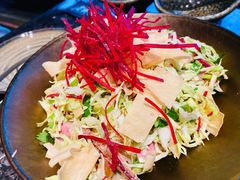 东方鸭肉高丽菜色拉-老乾杯和牛烧肉(王府中环店)