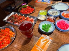 -明洞阿姨·韩式酱蟹烤肉·创意料理(三元桥店)