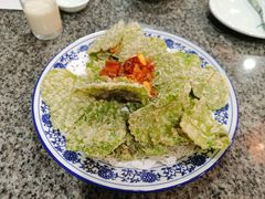 椒盐桑叶-天台徐家小吃