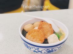 虾饼双丸拉面-芬芳甜品(同福路店)
