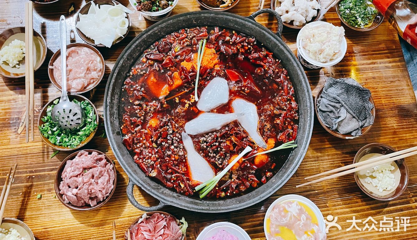 本地人终于吃到楠火锅了